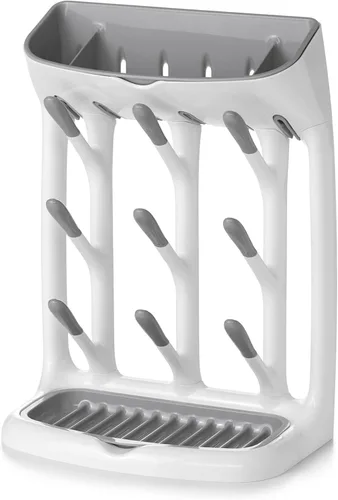 OXO Tot plástico ahorro de espacio estante de secado para cocina