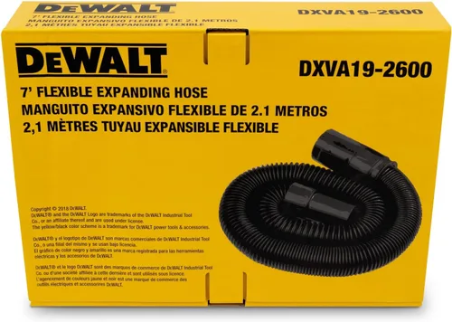 Vista 4 de DEWALT Manguera Super Flex extendida al vacío DXVA19-2600, compatible con DXV04T