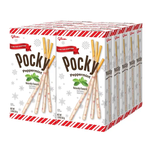 Vista 13 de Pocky Palitos de galletas de almendras – Crema de chocolate cubierta con almendras reales – (paquete de 10 cajas, 1.45 onzas cada una)