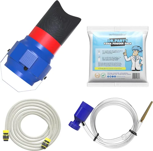 Partymachines La máquina de espuma Super E 4.0 hace que la espuma Pro Super Apilable para eventos en el patio trasero – 14 libras silencioso sueño