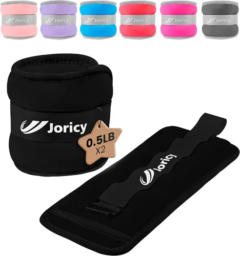 Pesas de tobillo de 1/2/3/4/6/8/10/12/20 lb, 1 par de pesas para muñecas, piernas y brazos para mujeres, hombres y niños con correas ajustables para