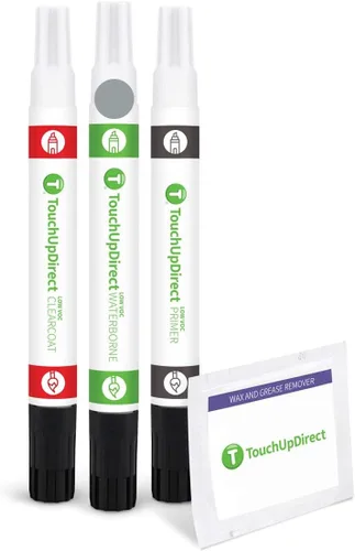 Vista 60 de TouchUpDirect 477 Electric Silver Metallic - Pintura de retoque en aerosol compatible con Volvo, Exact Match - Kit esencial