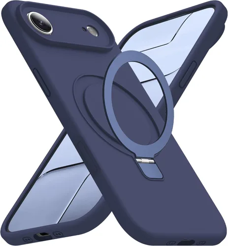 Vista 74 de Funda diseñada para iPhone 11 con soporte magnético invisible Compatible con Mag-Safe, a prueba de caídas de grado militar, a prueba de golpes