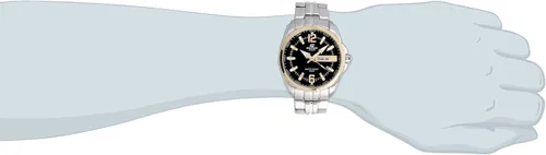 Vista 4 de Casio Ef-131D-1A9vudf Edifice Reloj de pulsera de acero plateado con esfera negra para hombre