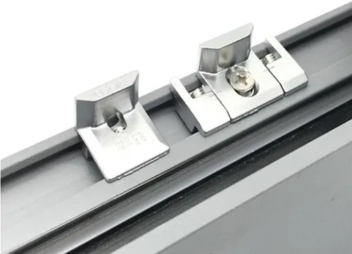 Vista 4 de 4 Pcs Window Locks, Adjustable Sliding Window Locks, Window Opening Control Device, Casement Window Limit Lock for Home and Office