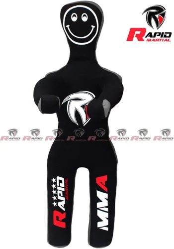 Vista 6 de Maniquí de práctica de autodefensa para niños BJJ Jiu Jitsu Grappling Dummies para niños (4 pies/48 pulgadas), sin relleno