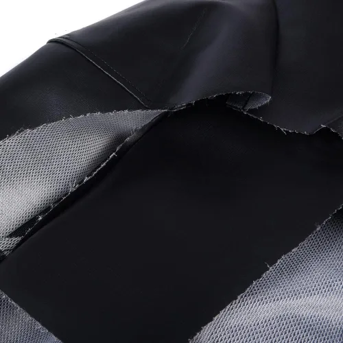 Vista 17 de CHEDA Seat Cover Kit, Compatible with 2012-2018 RZR 570/2008-2014 RZR 800/2011-2014 RZR 900/2014-2017 ACE 325/570, Leather Standard Black