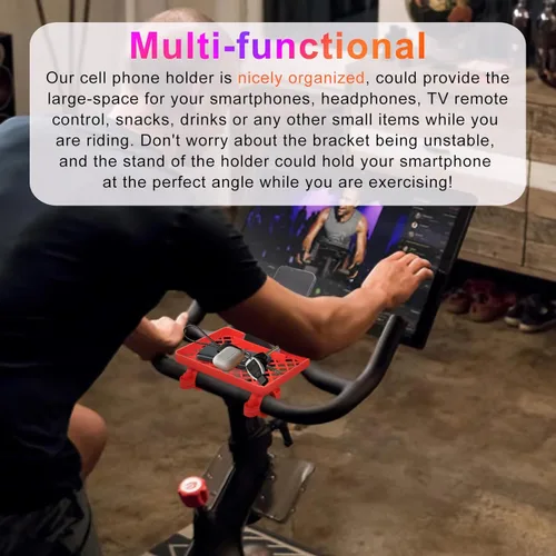 Vista 7 de Soporte para teléfono celular, soporte equilibrado para teléfono celular con destornillador, soporte seguro y duradero para teléfonos inteligentes