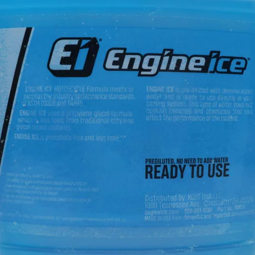 Vista 6 de Engine Ice Refrigerante y Anticongelante de Alto Rendimiento para Motocicletas Todo Terreno Azul