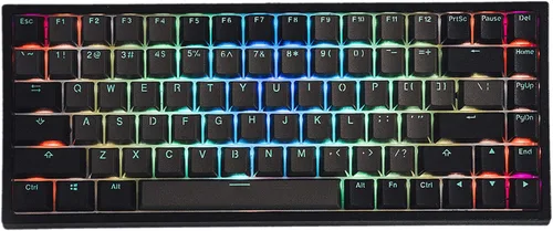 Vista 5 de YUNZII KC84S - Teclado mecánico inalámbrico de 84 teclas con Bluetooth 5.0, RGB, PBT Dye-subbed teclas para MacWinGamers