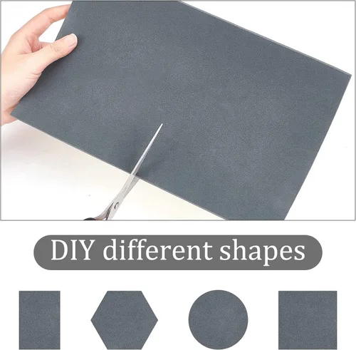 Vista 38 de BENECREAT Rollo de espuma EVA autoadhesivo de 0.039 in de grosor, hoja acolchada de espuma de 78.7 x 11.8 pulgadas para proteger muebles, relleno