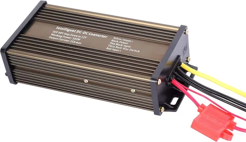 Vista 5 de Pro Chaser Carros de golf DC-DC RV 48V 36V Voltaje a 12V reductor de voltaje reductor de voltaje reductor para faros traseros paneles solares