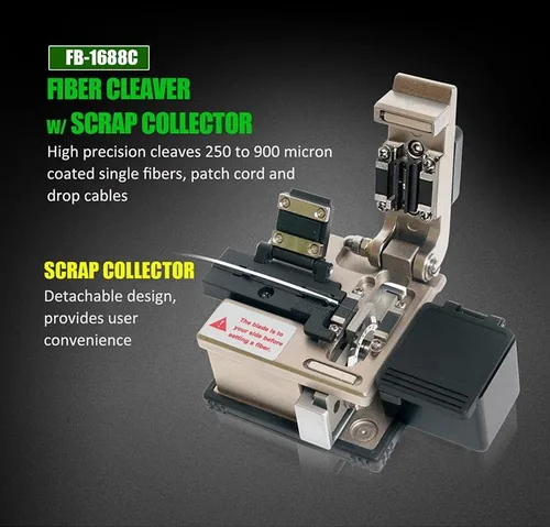 Vista 5 de Proskit MT-7602-C - Medidor de potencia de fibra 4 en 1, detector de fallas visuales, probador de cable de red, medidor de potencia de fibra