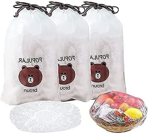 Vista 7 de Bolsas de plástico para conservación de productos frescos, fundas de plástico para alimentos, sellado universal para cocina, tapas de conservación