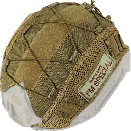 Vista 9 de OneTigris Helmet Cover, Tactical Fast Cloth for Ops-Core Fast PJ Helmet in Size M/L, OneTigris PJ Airsoft Cover in Size M/L