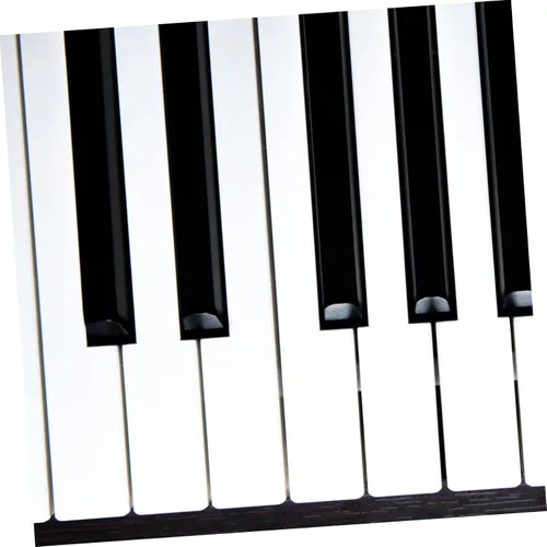 Vista 5 de VICASKY Teclas de piano profesionales de plástico para accesorios de piano