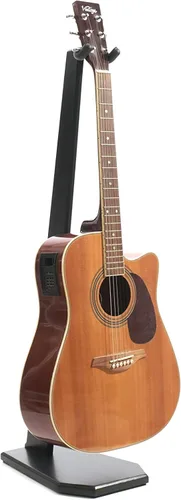 Vista 2 de Ruach GS-5 Percha de madera para guitarra acústica y eléctrica - Negro