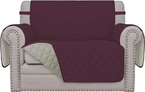 Vista 951 de Easy-Going - Funda reversible para sofá reclinable, resistente al agua, protector de muebles con correas elásticas, para mascotas y niños