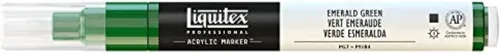 Vista 105 de Rotuladores de pintura Liquitex Professional, de punta ancha, Verde agua brillante, 8mm