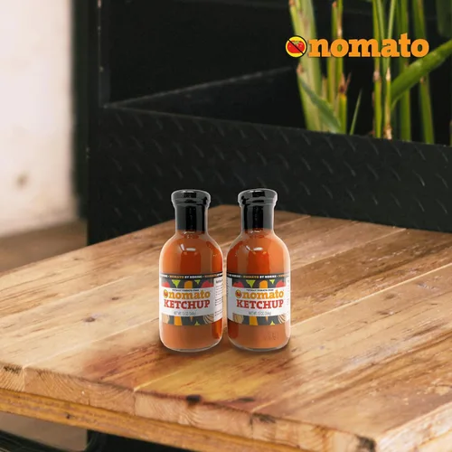 Vista 6 de Nomato - Paquete de 2 de Salsa de Ketchup Original Sin Tomate (13 oz) - Sin Tomate, Sin Gluten, Sin Nueces y Sin Lácteos (Ketchup, Paquete de 2)