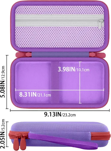 Vista 7 de Funda de calculadora compatible con Texas Instruments TI-84 Plus CE/TI-84 Plus/TI-Nspire CX II CAS/TI-Nspire CX II/TI-83 Plus/TI-89 Titanium
