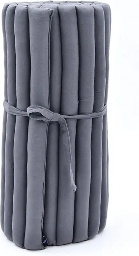 Vista 472 de Leewadee colchón tailandés enrollable para cama de invitados, tapete de yoga, para masaje tailandés, ecológico, orgánico y natural.