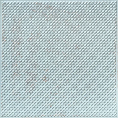 Vista 2 de from Plain to Beautiful in Hours DCT20 - Azulejo de techo de malla de PVC de 2 x 2 pies (cubiertas / 40 pies cuadrados) gris pardo antiguo, 10 piezas