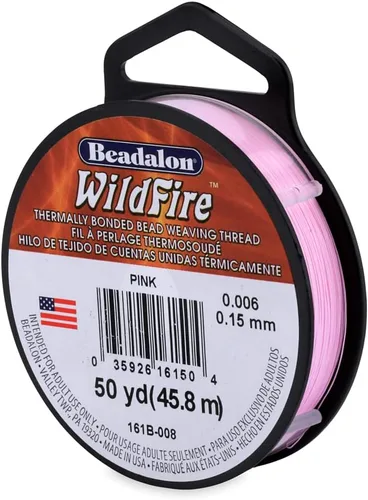 Vista 40 de Beadalon Wildfire Beading Thread Jewelry Fishing Line