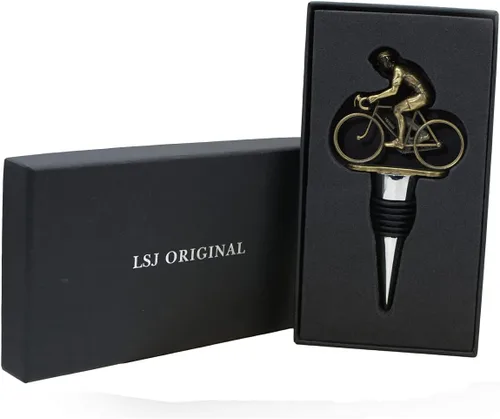 Vista 2 de Tapones de vino para botella de bicicleta de carretera para hombre, regalos de recuerdos