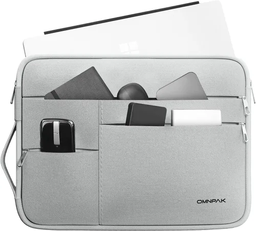 Vista 8 de Omnpak Funda para portátil de 13 pulgadas para MacBook Air/Pro M5-M1 Negro