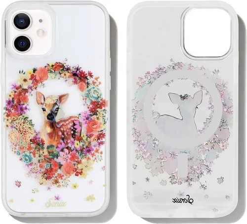 Vista 254 de Sonix - Funda para iPhone 12 y iPhone 12 Pro, compatible con MagSafe, probada contra caídas de 10 pies, Brown Tort, diseño de carey marrón