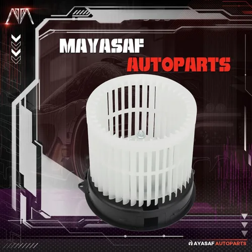 Vista 7 de MAYASAF 700285 Conjunto de motor de ventilador HVAC con jaula de ventilador para Nissan 2012 2013 2014 2015 2016 2017 2018 2019 Versa, para Versa