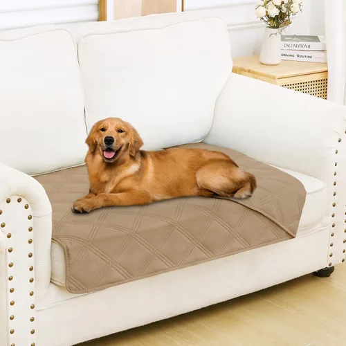 Vista 92 de Smiry Manta Impermeable para Cama de Perro 30x70, Manta Suave Reversible para Mascotas, Lavable a Prueba de Fugas Cubierta para Gatos y Perros