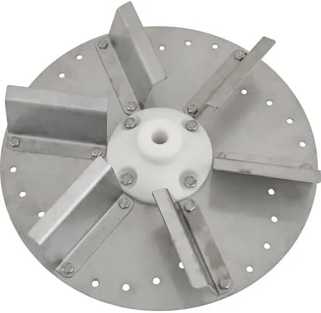 Spinner de descarga ajustable de acero inoxidable de 14 pulgadas para esparcidores SaltDogg® SHPE y PRO Series