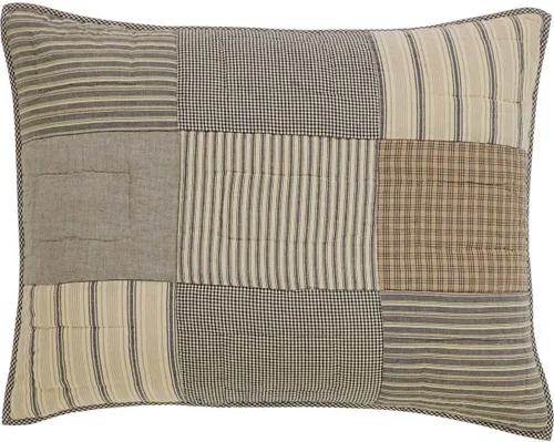 Vista 7 de VHC Brands Sawyer Mill - Almohada decorativa familiar azul para sofá, sofá o cama, 14 x 22 pulgadas