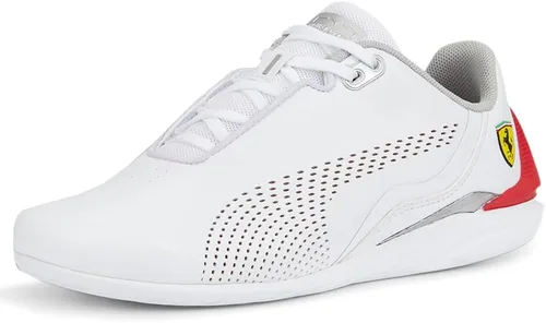 PUMA Niños Niños Ferrari Drift Cat Decima Jr Zapatillas Casual Zapatos Casual - Blanco