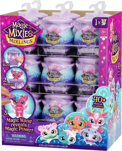 Vista 2 de Magic Mixies Mixlings Mystery Collectors Caldero - Caja sellada de 18