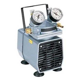 Vista 3 de Cole-Parmer Bomba de vacío de alta capacidad, sin indicadores; 1.1 cfm, 24.0 (in) Hg, 220/240 VCA