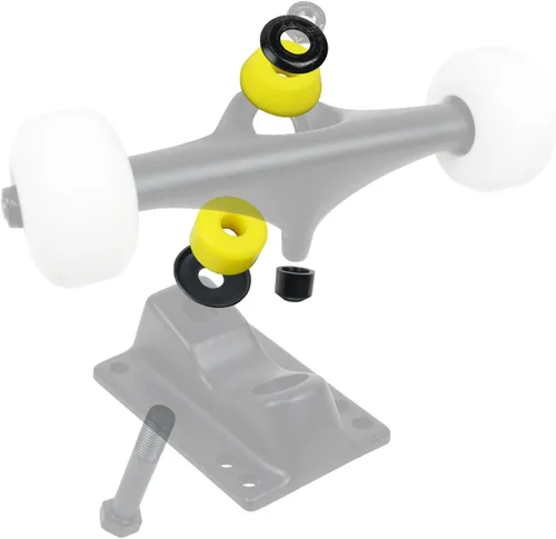 Vista 4 de Kit de reconstrucción de camiones de skate Dime Bag Hardware con cojinetes, arandelas, pivotes para 2 camiones