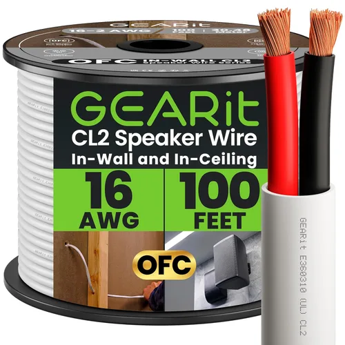 Vista 9 de CL2 OFC cable para bocinas - serie GearIT