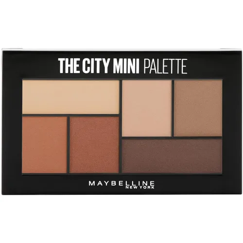 Vista 13 de Maybelline New York The City Mini Paleta de Sombras de Ojos Maquillaje, Blushed Avenue, 0.14 oz.