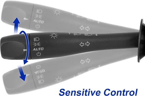 Vista 4 de X AUTOHAUX Interruptor de señal de giro faro atenuador de luces de haz alto y bajo interruptor de combinación para Pontiac G6 2006-2010 sustituye a