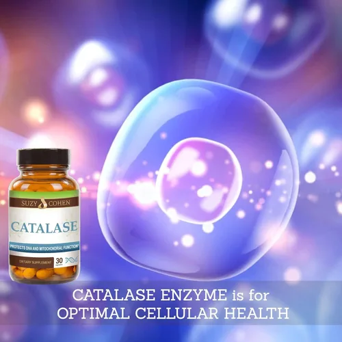 Vista 6 de Script Essentials Suzy Cohen Catalase 12,500 CATu Dietary Supplement, Liver Enzyme, Neutralizes Hydrogen Peroxide, Supports Skin, Hair, and Overall