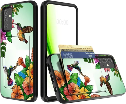 Vista 26 de Funda tipo cartera para Galaxy S20 FE de 6.5 pulgadas con ranura para tarjeta, tarjetas de crédito, tarjetas de crédito, funda para efectivo, doble