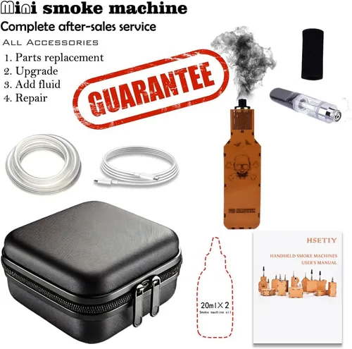 Vista 4 de Máquina de humo de mano, efectos de humo: crea efectos de humo, accesorios para escenas de disparo