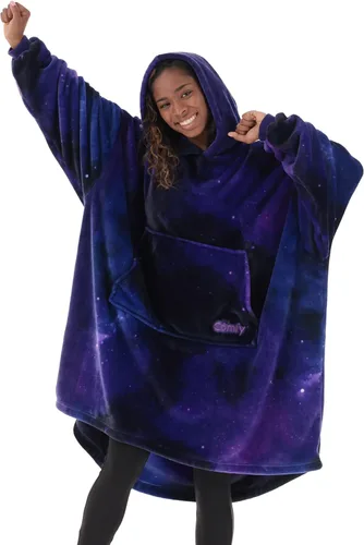 Vista 10 de THE COMFY Dream From Shark Tank Patented No Sherpa Light Wearable Blanket Hoodie Gift for Women & Men One