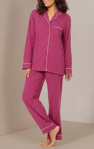 Vista 82 de PajamaGram Conjunto de pijama para mujer – Pijama para mujer, jersey novio, 100% algodón