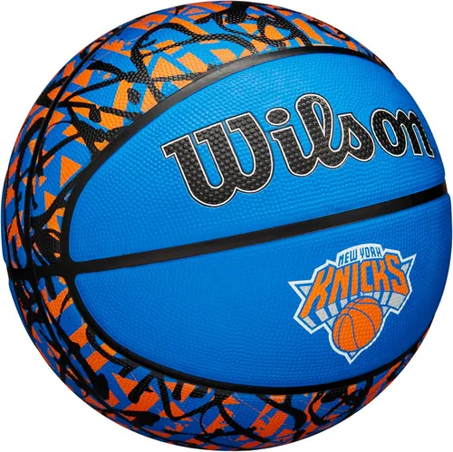Vista 2 de Wilson NBA Team Balones de baloncesto con diseño de grafiti - Talla 7 - 29.5