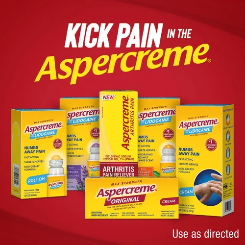 Vista 7 de Aspercreme - crema para aliviar el dolor de las articulaciones, músculos y artritis