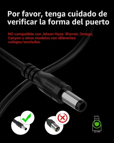 Vista 5 de VHBW Cargador de 42 V para bicicleta eléctrica Jetson, compatible con Jetson Bolt, Bolt Pro, Adventure, Journey, Shadow, LX10, J5, J8 Bikes